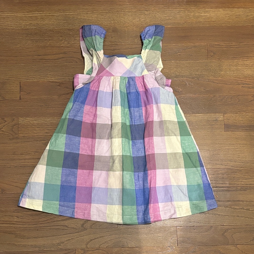 GAP Multicolor Plaid Kids Dress